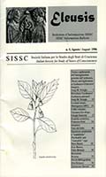 Eleusis : bollettino d'informazione SISSC = SISSC information bulletin