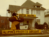 Circle Pines Co-op House's 1969 Purdue Homecoming sign