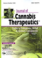 Journal of cannabis therapeutics : the official journal of International Association for Cannabis as Medicine