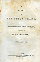 Essay on The Opium Trade