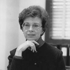 Betty Nelson at work in early 1990s