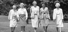 The Five Deans Walking, 1987