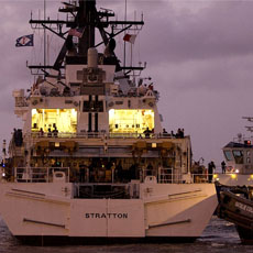 Coast Guard Cutter named for Stratton (2/3)
