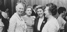 Helen Schleman with Esther Peterson and others